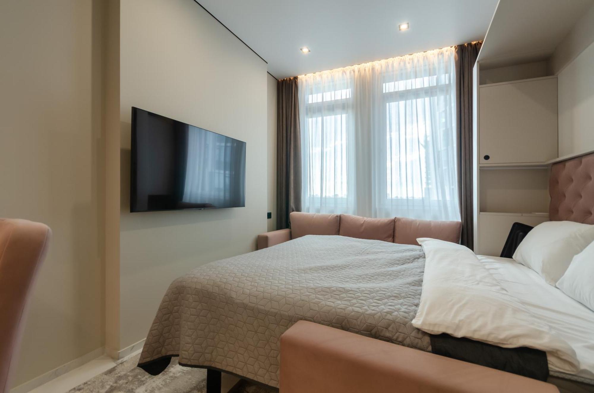 Petrovdom Apartments 68A-68B-305A-305B-280A-280B-265A-265B In Smart Rc Manhattan, Beresteiskyi 11 Kiev Dış mekan fotoğraf