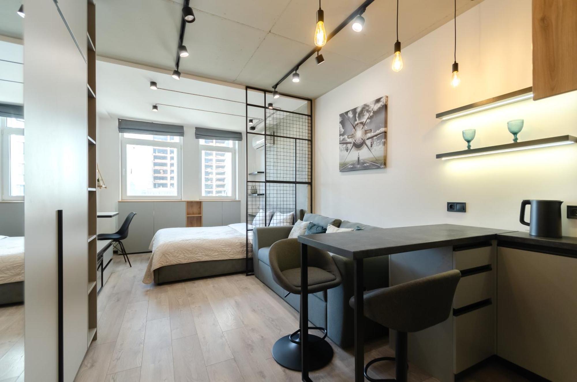 Petrovdom Apartments 68A-68B-305A-305B-280A-280B-265A-265B In Smart Rc Manhattan, Beresteiskyi 11 Kiev Dış mekan fotoğraf