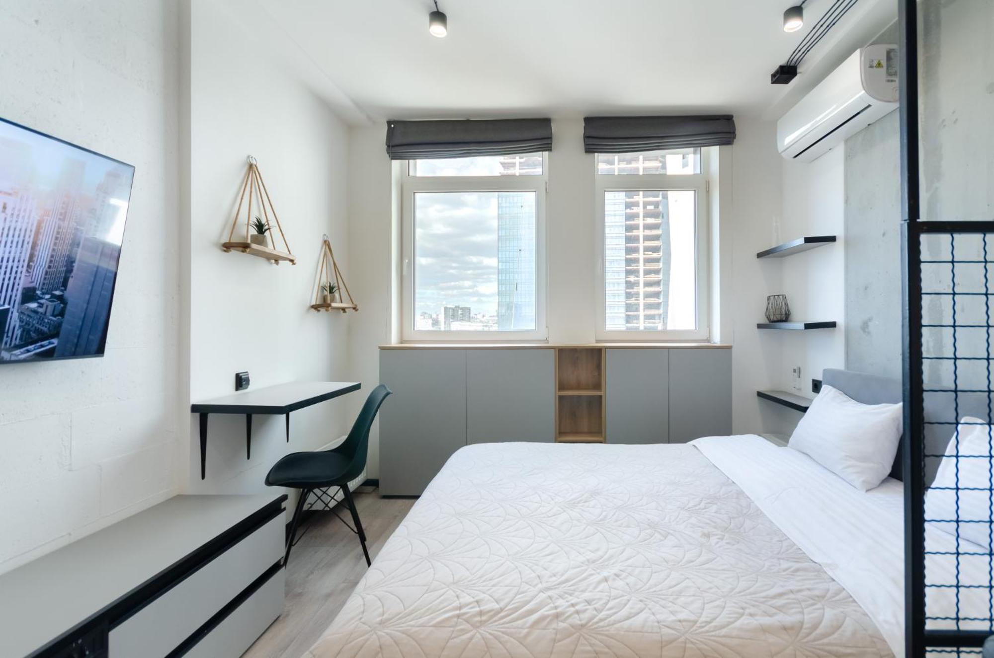 Petrovdom Apartments 68A-68B-305A-305B-280A-280B-265A-265B In Smart Rc Manhattan, Beresteiskyi 11 Kiev Dış mekan fotoğraf