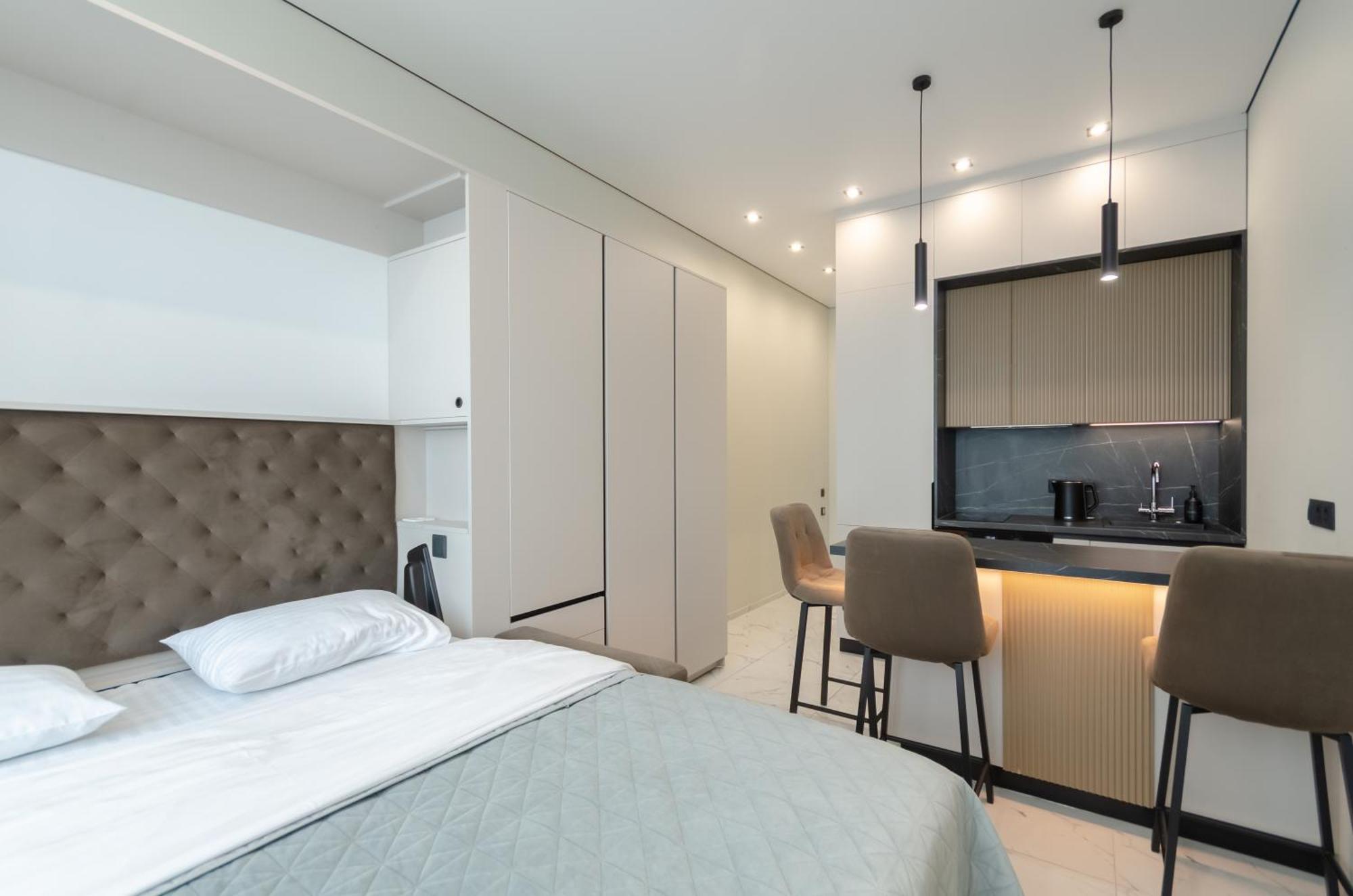 Petrovdom Apartments 68A-68B-305A-305B-280A-280B-265A-265B In Smart Rc Manhattan, Beresteiskyi 11 Kiev Dış mekan fotoğraf